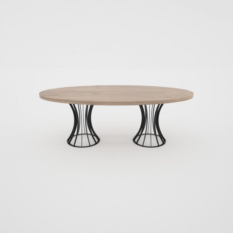 Dekoratif Masa Ayağı Halka Frame